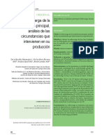 La Sobrecarga de La Cuidadora Principal, Analisis de Las Circunstancias Que Intervienen en Su Produccion.