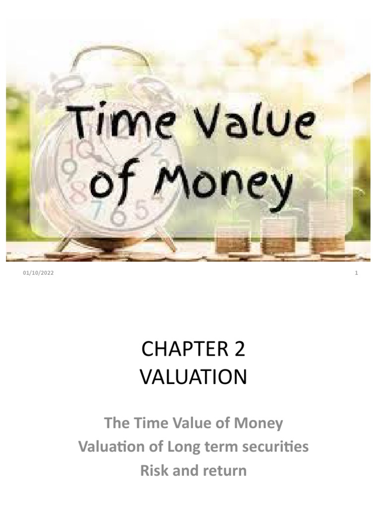 CHAPTER 2 - Valuation | PDF | Present Value | Time Value Of Money