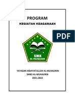 PROGRAM KEGIATAN MAULID NABI MUHAMMAD SAW