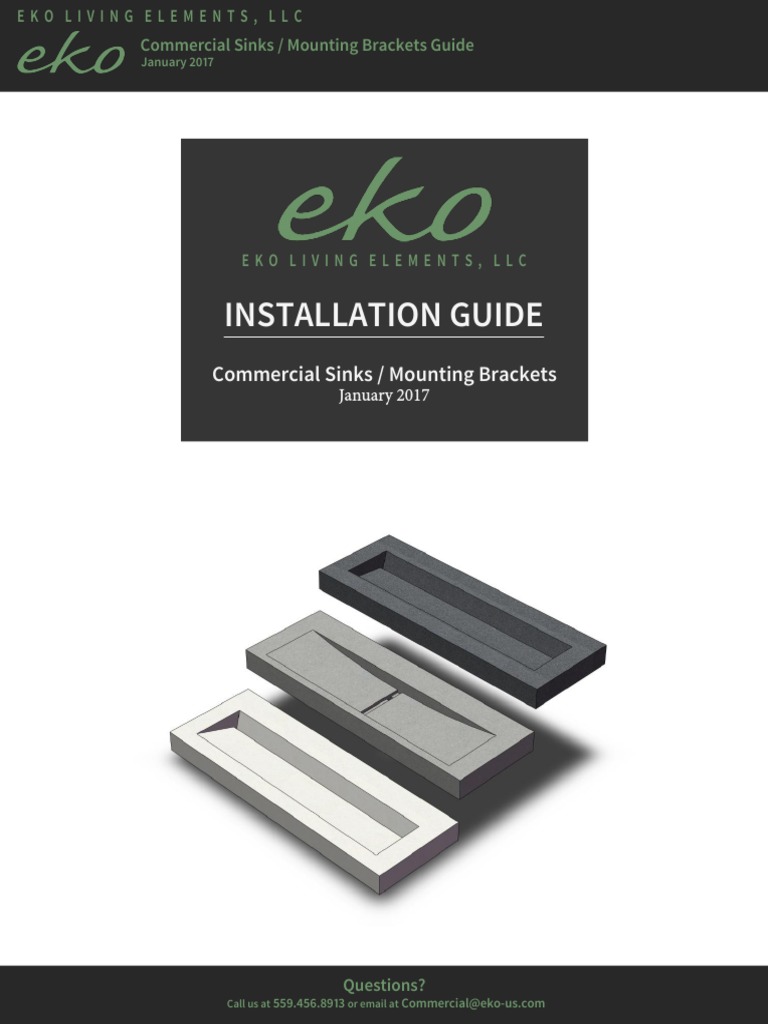 Installation Guide | PDF | Sink | Drywall