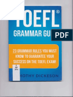 TOEFL Grammar Guide PDF