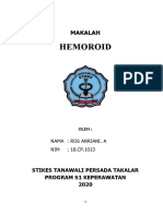 Makalah Hemoroid
