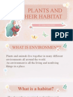 Plants and Their Habitat