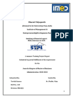 SIP Report - Tavishi Saxena, 168, MBA (G)