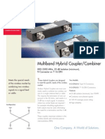 Multiband Hybrid Coupler