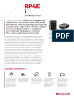 RP Series Mobile Printers Data Sheet en A4