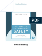 The 4 Stages of Psychological Safety by by Timothy R. Clark