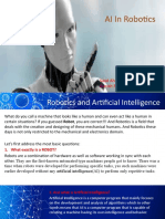 AI in Robotics