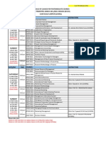 UUMKL March 2011 Postgraduate Course Timetable