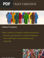 UCSP Human Variation