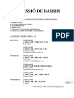 Agenda Setmana 11