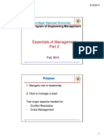2 Essentials of Management P2 CMCR