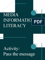 Media Information Literacyw1 2