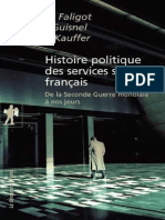 Histoire Politique Des Services Secrets Français (Etc.)