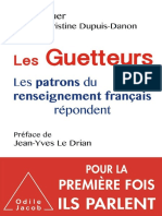 Les Guetteurs - Les Patrons Du Renseignement Français Répondent (Alain Bauer Marie-Christine Dupuis-Danon)