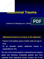 Abdominal Trauma Diagnosis and Classification