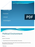 Political and Legal Environment