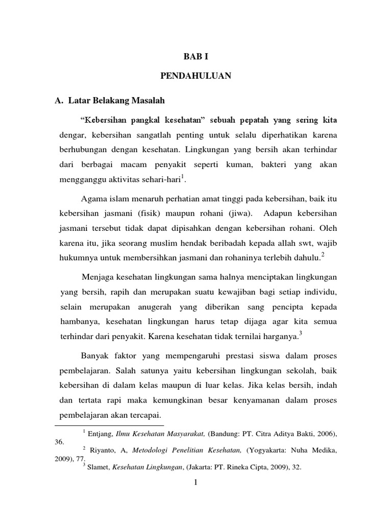 Bab 1 | PDF | Pengembangan Diri | Kesehatan Holistik