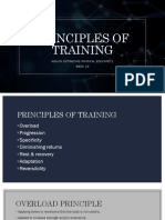 HOPE 1 - 2ND QTR WEEK 13 - Principles of Training