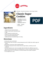 Classic Sugar Cookies Recipe - Rogers & Lantic Sugar
