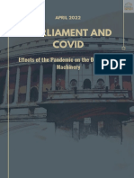 Parliamentary Performance During COVID