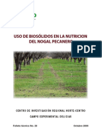 Uso de Bisolidos en La Nutricion Del Nogal Pecanero 1