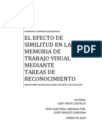 Experimental Tesis de Memoria de Trabajo