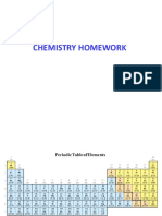 Chemistry Homework