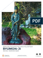 Brochüre Von Zen Tempel Ryumon Ji - 2023