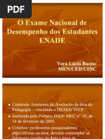 Pedagogia ENADE UFSC 2011 CED/MEN