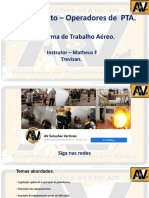 Treinamento Platatorma de Trabalho Aéreo