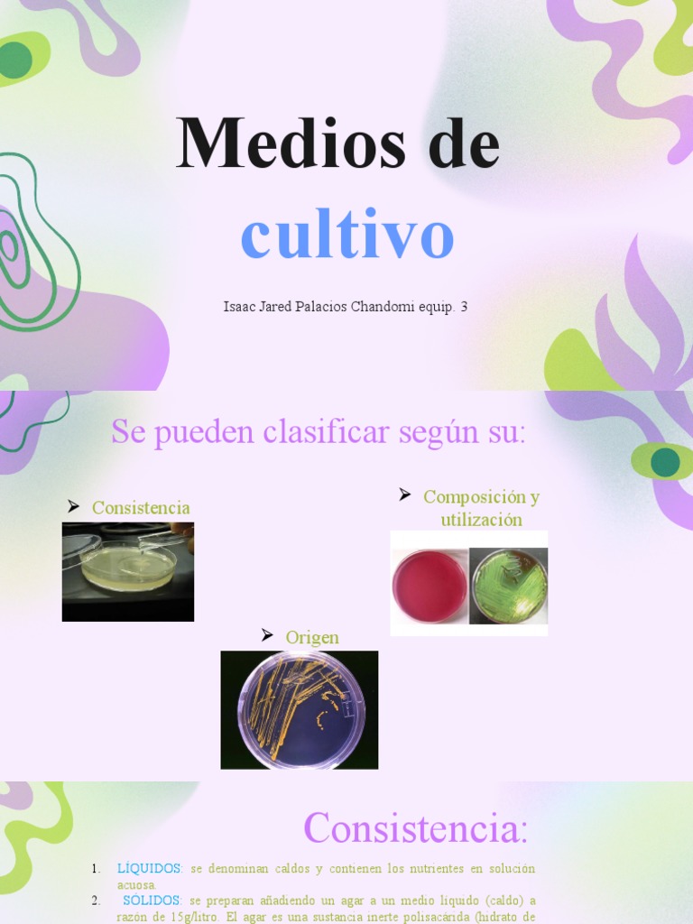 Medios de Cultivo PDF