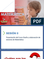 Sesion 0 - Diseño y Elaboración de Sesiones de Aprendizaje de Matematica