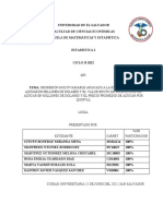 Avance Estadistica