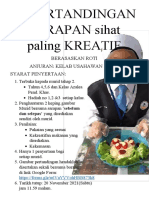 PERTANDINGAN SARAPAN Sihat Paling KREATIF