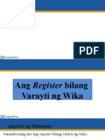 2.2 Register at Barayti NG Wika