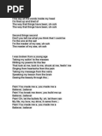 Believer Lyrics | PDF | Leisure