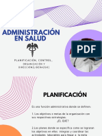 Presentación 2 Administracion en Salud II