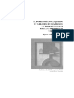 Dominio Léxico Adquirido en El Proceso de Compresión Lectora de Textos en Formato Hipertextual Y Multimedial