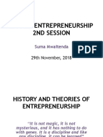 2.history and Theories of Entrepreneurship