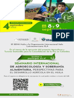 Seminario Internacional de Agroecología y Soberanía Alimentaria PDF