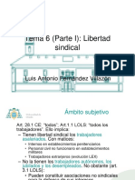 Tema 6 Parte I Libertad Sindical