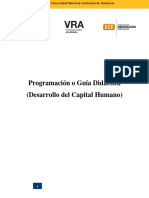Planificacion Didactica Des. Capital Humano III PAC 2022