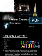 Fashion Capitals Its Designers