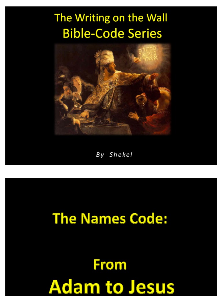 Biblical Acrostics and Name Meanings | PDF | Torah Books | Books Of The ...