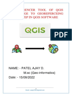 Qgis Software Georeferencing