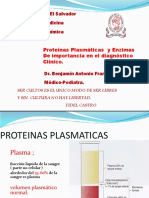 Clase 7 y 8 - Proteínas Plasmáticas y Enzimas en El Dx Clínico