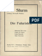Die Futuristen Der Sturm 1912
