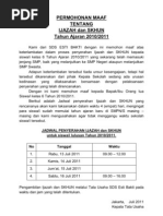 PEMBERITAHUAN Pergantian KepSek