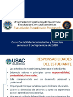 USAC, Semana 2, USAC